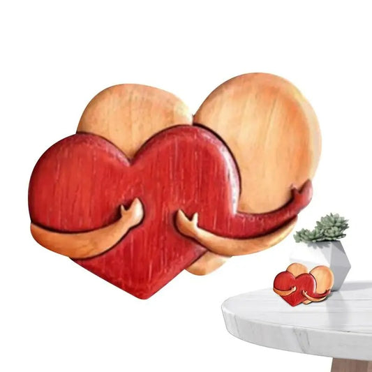Small Heart Shaped Decor For Table Decorations
